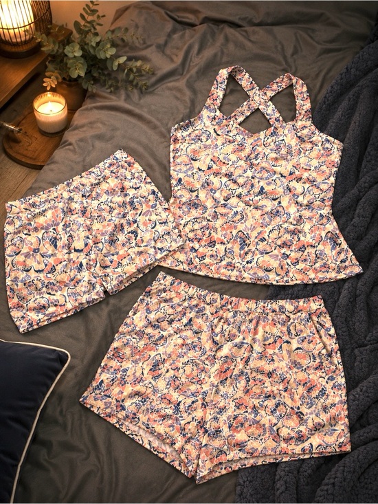 Duluth Trading Co Other - Duluth Trading Co 3 Piece Butterfly Sleep Set XL Oversized Pockets